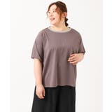 【大きいサイズ】ビジューネックTシャツ | eur3 | 詳細画像16 