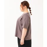 【大きいサイズ】ビジューネックTシャツ | eur3 | 詳細画像17 