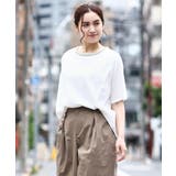 【大きいサイズ】ビジューネックTシャツ | eur3 | 詳細画像2 