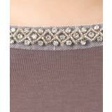 【大きいサイズ】ビジューネックTシャツ | eur3 | 詳細画像23 