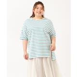 【大きいサイズ/20th記念チャーム付き】アニバーサリーボーダーTシャツ | eur3 | 詳細画像5