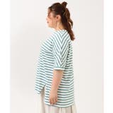 【大きいサイズ/20th記念チャーム付き】アニバーサリーボーダーTシャツ | eur3 | 詳細画像7