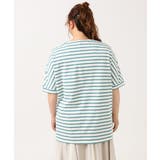 【大きいサイズ/20th記念チャーム付き】アニバーサリーボーダーTシャツ | eur3 | 詳細画像8