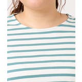 【大きいサイズ/20th記念チャーム付き】アニバーサリーボーダーTシャツ | eur3 | 詳細画像9