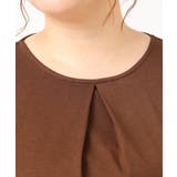 【大きいサイズ/a.v.v×eur3】シフォンケープカットソー | eur3 | 詳細画像20