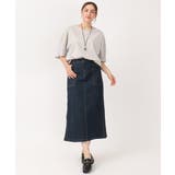 【大きいサイズ/接触冷感】コクーンシルエット切り替えカットソー | eur3 | 詳細画像21 