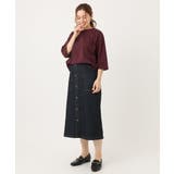 【大きいサイズ/接触冷感】UVカットロールアップスリーブカットソー | eur3 | 詳細画像12