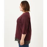 【大きいサイズ/接触冷感】UVカットロールアップスリーブカットソー | eur3 | 詳細画像15