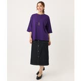 【大きいサイズ/接触冷感】UVカットロールアップスリーブカットソー | eur3 | 詳細画像9