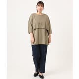 【大きいサイズ】ケープデザインカットソー | eur3 | 詳細画像11 