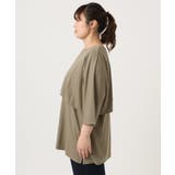 【大きいサイズ】ケープデザインカットソー | eur3 | 詳細画像5 