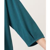 【大きいサイズ/接触冷感/UVカット】Vネック裾シア―カットソー | eur3 | 詳細画像6
