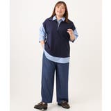 【WEB先行販売】【大きいサイズ】シャツレイヤードトップス | eur3 | 詳細画像5