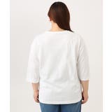 【WEB先行販売】【大きいサイズ】ドロップショルダーロゴTシャツ | eur3 | 詳細画像10