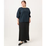 【大きいサイズ】カーブヘムカットソー | eur3 | 詳細画像13