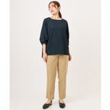 【大きいサイズ】カーブヘムカットソー | eur3 | 詳細画像3