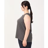 【大きいサイズ/接触冷感】スクエアネックタンクトップ | eur3 | 詳細画像6 