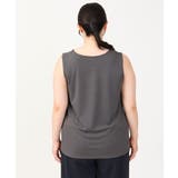 【大きいサイズ/接触冷感】スクエアネックタンクトップ | eur3 | 詳細画像7 