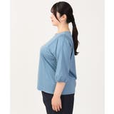 【大きいサイズ/接触冷感】インショルダー切り替えトップス | eur3 | 詳細画像13 