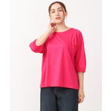 【大きいサイズ/接触冷感】インショルダー切り替えトップス | eur3 | 詳細画像2 