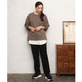 【大きいサイズ】ダンボールスウェットプルオーバー | eur3 | 詳細画像3 