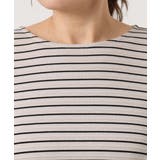 【大きいサイズ】リップルボーダーカットソー | eur3 | 詳細画像13 