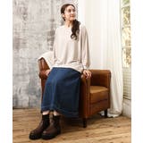 【大きいサイズ】リップルボーダーカットソー | eur3 | 詳細画像22 