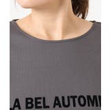 【大きいサイズ】裾ラウンドロゴTシャツ | eur3 | 詳細画像21 