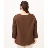 【大きいサイズ】シャーリングリップルカットソー | eur3 | 詳細画像14