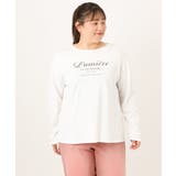 【大きいサイズ】ドロップショルダーロゴTシャツ | eur3 | 詳細画像16