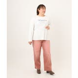 【大きいサイズ】ドロップショルダーロゴTシャツ | eur3 | 詳細画像18