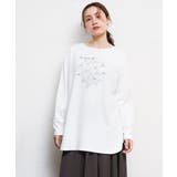 【大きいサイズ】プリント長袖Tシャツ | eur3 | 詳細画像13