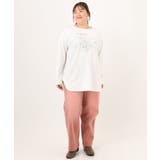 【大きいサイズ】プリント長袖Tシャツ | eur3 | 詳細画像20