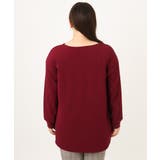 【大きいサイズ】袖リブイレヘムカットソー | eur3 | 詳細画像10