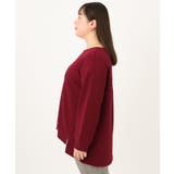 【大きいサイズ】袖リブイレヘムカットソー | eur3 | 詳細画像9