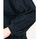 【大きいサイズ】リップルボーダーカットソー | eur3 | 詳細画像15