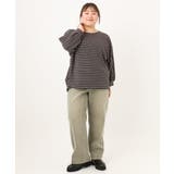 【大きいサイズ】リップルボーダーカットソー | eur3 | 詳細画像28