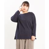 【大きいサイズ】ボーダーカットソー | eur3 | 詳細画像13 