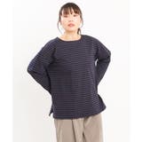 【大きいサイズ】ボーダーカットソー | eur3 | 詳細画像14 