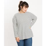 【大きいサイズ】ボーダーカットソー | eur3 | 詳細画像18 