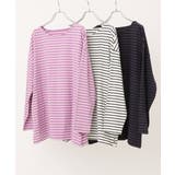 【大きいサイズ】ボーダーカットソー | eur3 | 詳細画像21 