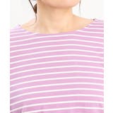 【大きいサイズ】ボーダーカットソー | eur3 | 詳細画像6 