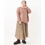 【大きいサイズ】アシメヘムジャージートップス | eur3 | 詳細画像12 