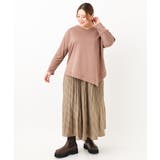 【大きいサイズ】アシメヘムジャージートップス | eur3 | 詳細画像13 