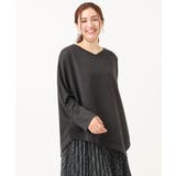 【大きいサイズ】アシメヘムジャージートップス | eur3 | 詳細画像15 