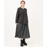 【大きいサイズ】アシメヘムジャージートップス | eur3 | 詳細画像17 