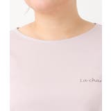 【大きいサイズ】コットンロゴTシャツ | eur3 | 詳細画像11