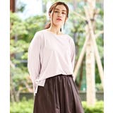 【大きいサイズ】コットンロゴTシャツ | eur3 | 詳細画像3