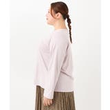 【大きいサイズ】コットンロゴTシャツ | eur3 | 詳細画像9