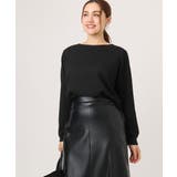 【大きいサイズ】ぽこぽこシャーリングトップス | eur3 | 詳細画像15 